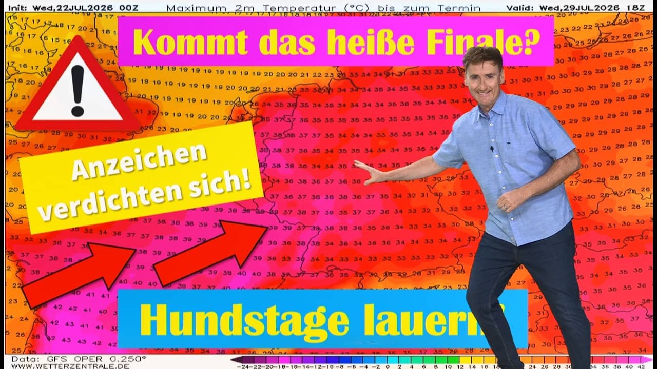 GFS eskaliert schon wieder! Unglaubliche Höchstwerte während der Hundstage! Dürre dauert an!