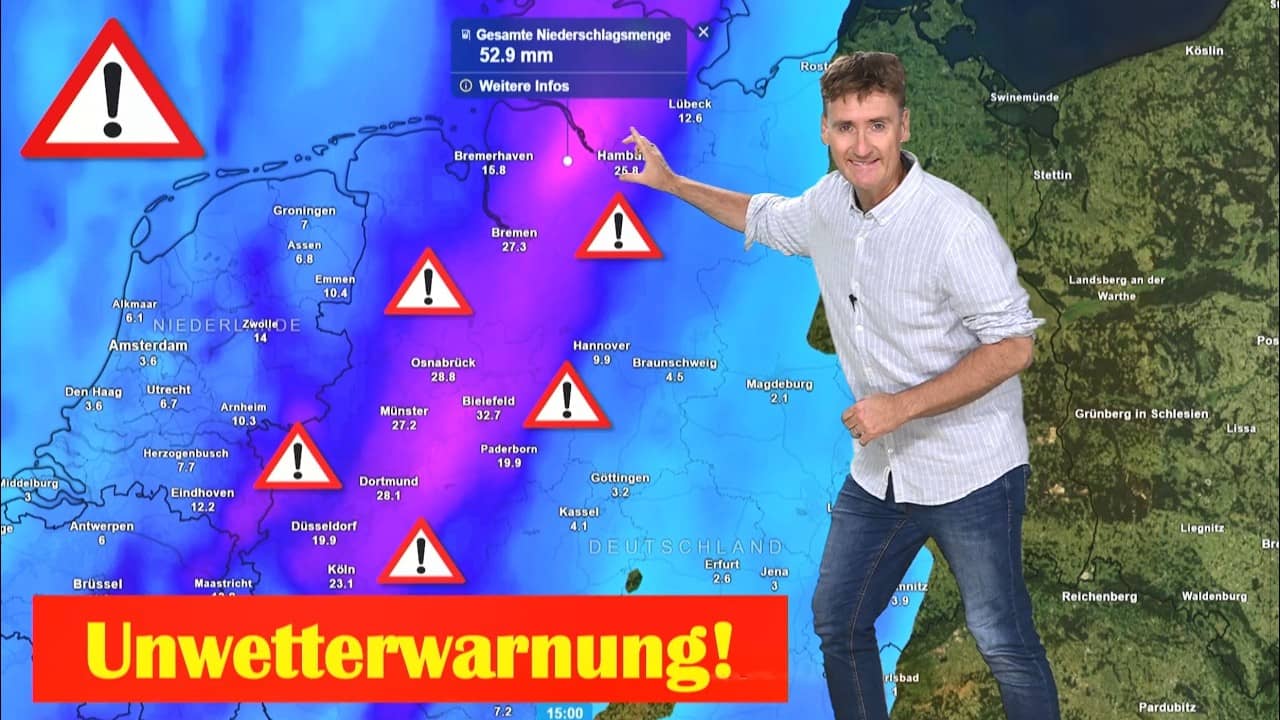 Starkregen im Westen, Trockenheit im Osten  Folgen für den Oktober