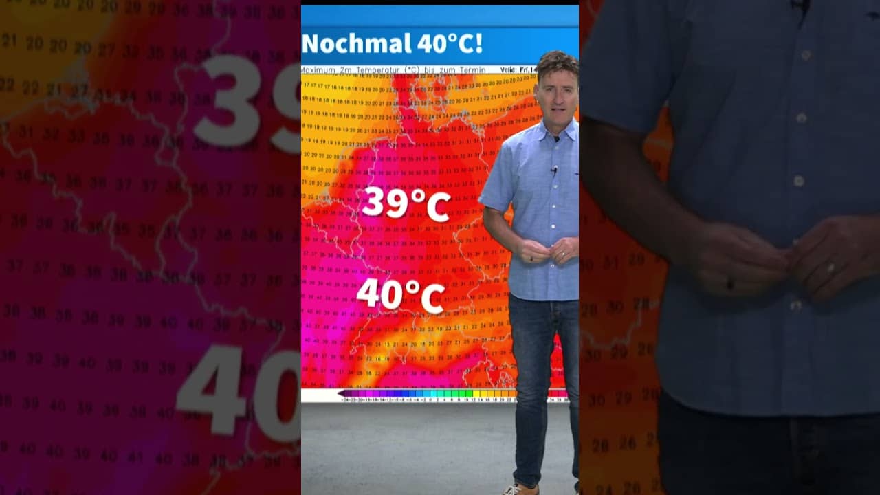 Kippt die Großwetterlage komplett? Nach neuer Hitzespitze bis 40°C endlich Regen, aber wie viel?